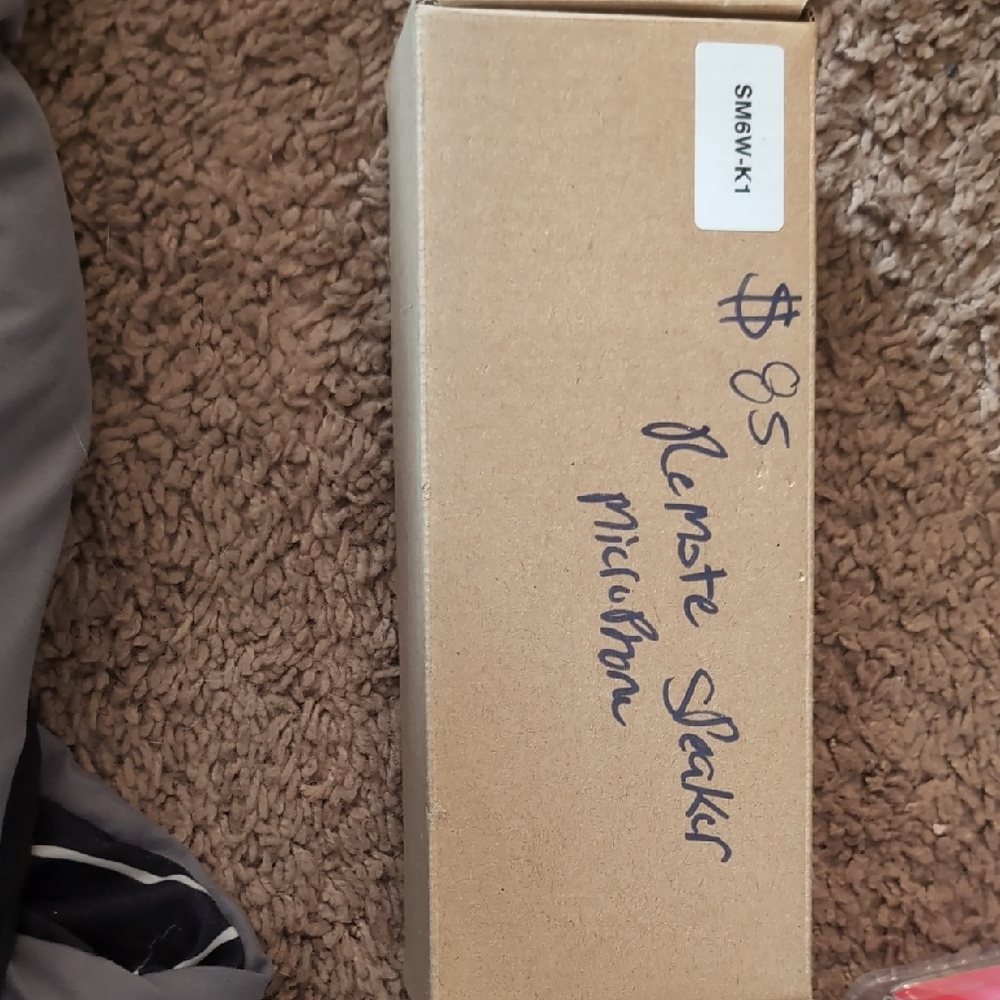 Brown Box with Handwritten Label